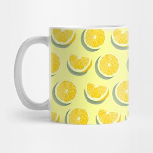 Cute Lemon Fruits Mug